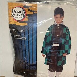 Demon Slayer “TANJIRO” costume kid size xl 14-16